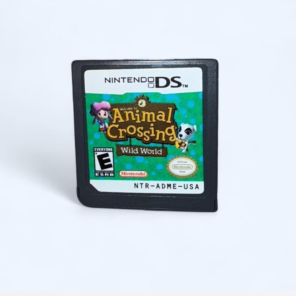 Nintendo DS Animal Crossing: Wild World Game Card